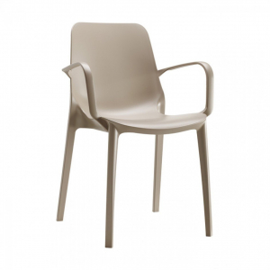 Комплект пластиковых кресел Scab Design Ginevra Set 2 стеклопластик тортора Фото 5