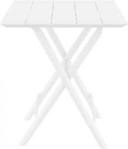 Стол пластиковый складной Siesta Contract Helen Folding Table 60 пластик белый Фото 6