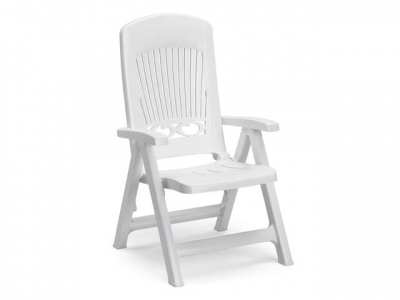 Кресло пластиковое SCAB GIARDINO Splendida armchair пластик белый Фото 1