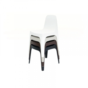 Стул пластиковый Vondom Solid Basic полиэтилен слоновая кость Фото 5