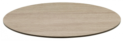 Столешница круглая Scab Design Compact Laminate для подстолья Nemo, Domino, Tiffany, Cross компакт-ламинат HPL состаренный дуб тортора Фото 1