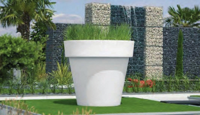 Кашпо пластиковое Arkema Pot XL полиэтилен белый Фото 5