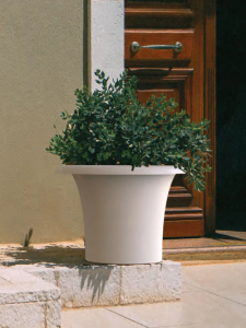 Кашпо пластиковое Arkema Tummy Vase полиэтилен синий Фото 4
