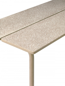 Столик кофейный бетонный Scab Design Brezza сталь, бетон тортора Фото 6