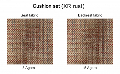 Кресло лаунж c подушкой Scab Design Flap сталь, акрил карамельный, ржавый Фото 5