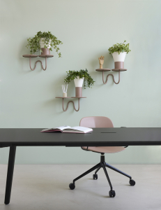 Подставка для цветов настенная Scab Design Mimosa сталь тортора Фото 6