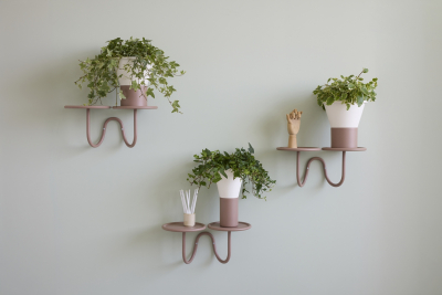 Подставка для цветов настенная Scab Design Mimosa сталь тортора Фото 7