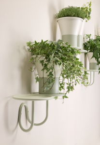 Подставка для цветов настенная Scab Design Mimosa сталь зеленый шалфей Фото 9
