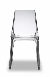 Стул прозрачный с подушкой Scab Design Vanity поликарбонат, полиэстер дымчатый, светло-серый Фото 12