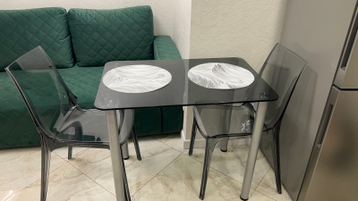 Стул прозрачный с подушкой Scab Design Vanity поликарбонат, полиэстер дымчатый, светло-серый Фото 13
