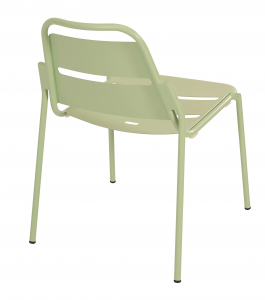 Стул металлический GARDENIUS Alen алюминий Фото 5