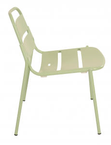 Стул металлический GARDENIUS Alen алюминий Фото 6