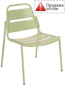 Стул металлический GARDENIUS Alen алюминий Фото 1