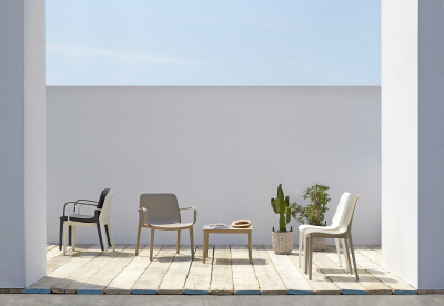 Стул пластиковый Scab Design Ginevra стеклопластик лен Фото 8