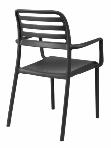 Комплект пластиковых кресел Nardi Costa Set 2 стеклопластик антрацит Фото 7