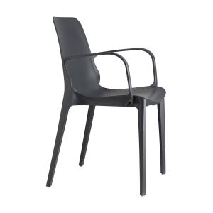 Комплект пластиковых кресел Scab Design Ginevra Set 2 стеклопластик антрацит Фото 5