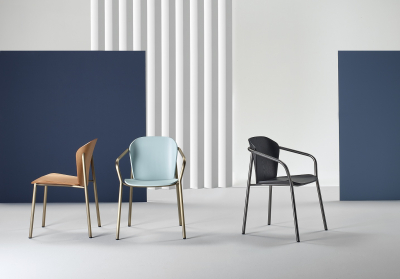 Стул деревянный Scab Design Finn Metal Wood сталь, ясень терракотовый, черный ясень Фото 8