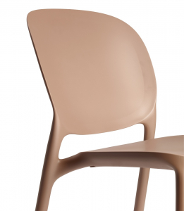 Стул пластиковый Scab Design Hug Go Green технополимер карамельный Фото 12