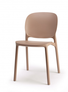 Стул пластиковый Scab Design Hug Go Green технополимер карамельный Фото 7