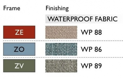 Стул полубарный с обивкой Scab Design Lisa Waterproof сталь, дерево, влагозащитная ткань терракотовый, песок Фото 4