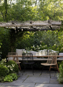 Стул металлический плетеный Garden Relax Lorena сталь, натуральный ротанг натуральный Фото 6