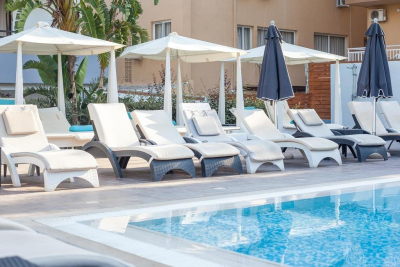 Комплект плетеных шезлонгов Siesta Contract GS 1009 (Fiji) Set 2 стеклопластик антрацит Фото 11