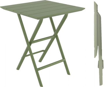 Стол пластиковый складной Siesta Contract Helen Folding Table 60 пластик оливковый Фото 1