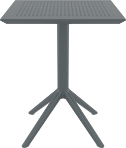 Комплект столов пластиковых складных Siesta Contract Sky Folding Table 60 Set 2 сталь, пластик темно-серый Фото 5