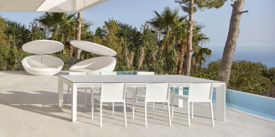 Кресло пластиковое Vondom Quartz Basic полипропилен белый Фото 5