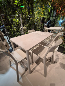 Стул пластиковый Nardi Cassia Bistrot стеклопластик бежевый Фото 7