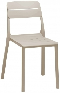 Стул пластиковый Nardi Cassia Bistrot стеклопластик бежевый Фото 1