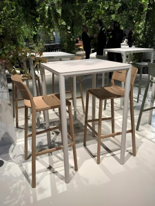 Стул пластиковый барный Nardi Cassia Stool стеклопластик капучино Фото 4