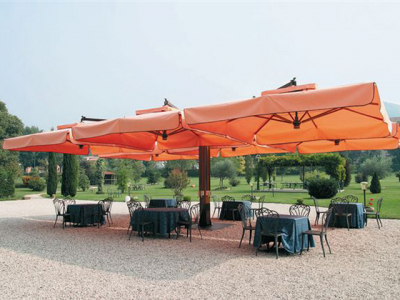 Профессиональный шестикупольный зонт Giardini Veneti акрил Фото 1