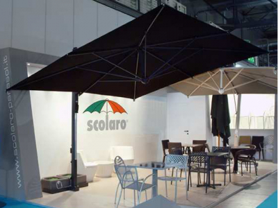 Декоративная ваза-утяжелитель для зонта Scolaro BV5050B бетон белый Фото 3