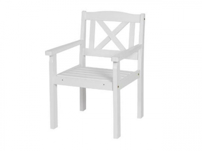 Кресло Solliden KWA массив сосны белый Фото 1