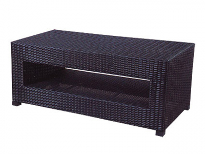 Комплект плетеной мебели с подушками GARDA искуственный ротанг черный Фото 3
