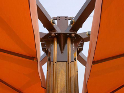 Профессиональный шестикупольный зонт Giardini Veneti акрил Фото 4
