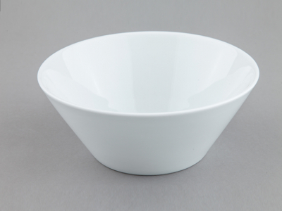 Салатник фарфоровый конический Ancap Conical Bowl фарфор белый Фото 3