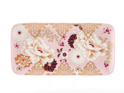 Поднос Maxwell Williams Kimono фарфор розовый Фото 1