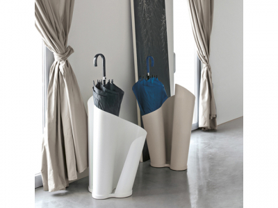 Подставка для зонта дизайнерская Narciso Tonin Casa алюминий белый Фото 1