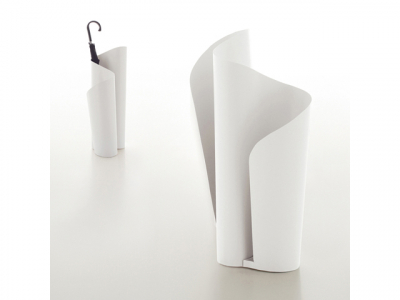 Подставка для зонта дизайнерская Narciso Tonin Casa алюминий белый Фото 2