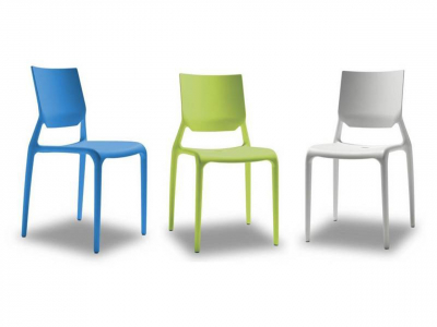 Стул пластиковый Scab Design Sirio стеклопластик лен Фото 7