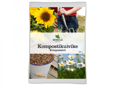 Сухая смесь для компостеров Kekkila Kompostikuivike торф, опилки, кора Фото 1