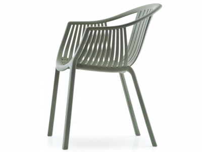 Кресло пластиковое PEDRALI Tatami стеклопластик зеленый Фото 6