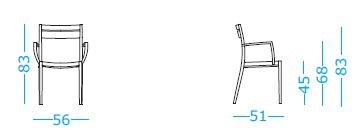 Кресло плетеное металлическое Ethimo Infinity алюминий, Lightwick светлый Фото 2