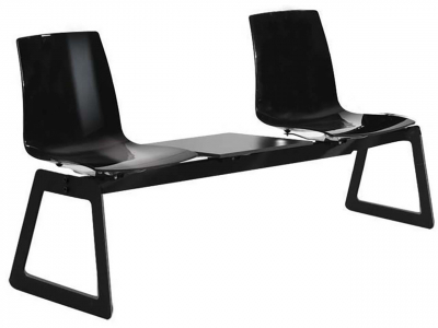 Система с двумя сиденьями и столиком PAPATYA X-Treme Bench сталь, поликарбонат Фото 4