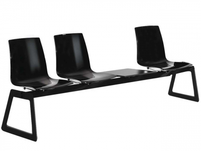 Система сидений на 3 места и столик PAPATYA X-Treme Bench сталь, поликарбонат Фото 4