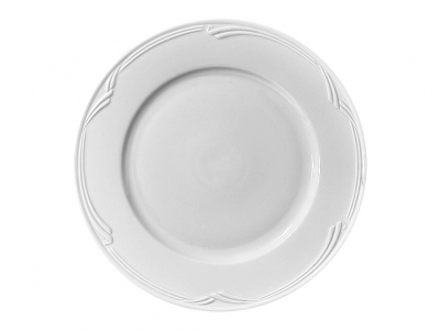 Тарелка фарфоровая десертная Ancap Sintesi фарфор белый Фото 1