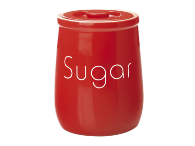 Емкость для хранения сахара Maxwell Williams Forno керамика красный Фото 1