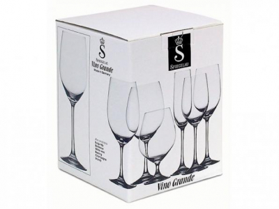 Набор бокалов для шампанского Spiegelau Vino Grande хрустальное стекло прозрачный Фото 2